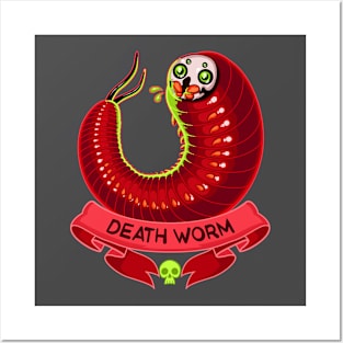 Death Worm Posters and Art